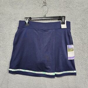 Pebble Beach Womens Skort Skirt Dry-Luxe Performance Navy‎ Blue Size Small NWT